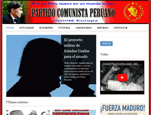 Tablet Screenshot of pcperuano.com
